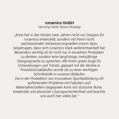 Testimonial Henning Heide, runamics